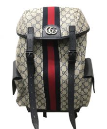 GUCCI（グッチ）の古着「オフィディアミディアム バックパック」｜ベージュ