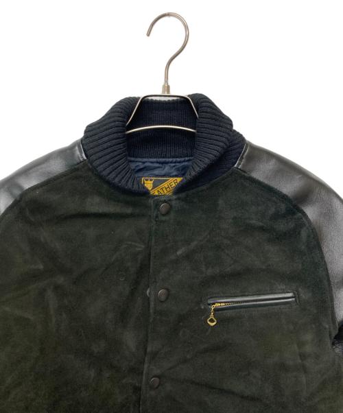 Y'2 leather（ワイツーレザー）Y'2 LEATHER (ワイツーレザー) ステアスエード×ヴィンテージポニー ファラオジャケット/PB-147 ブラック サイズ:40の古着・服飾アイテム