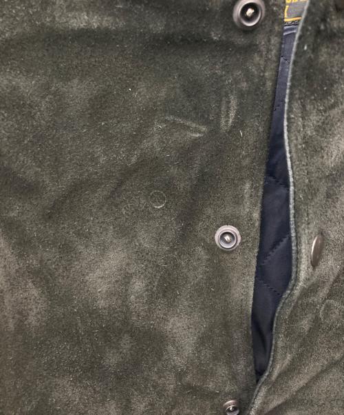 Y'2 leather（ワイツーレザー）Y'2 LEATHER (ワイツーレザー) ステアスエード×ヴィンテージポニー ファラオジャケット/PB-147 ブラック サイズ:40の古着・服飾アイテム