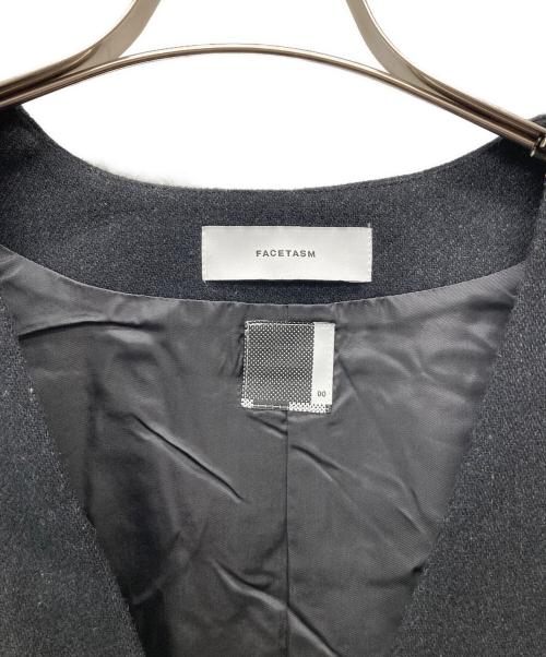 FACETASM（ファセッタズム）FACETASM (ファセッタズム) ウールダブルベスト グレー サイズ:00の古着・服飾アイテム