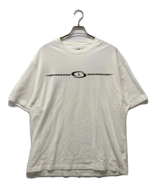 JORDAN（ジョーダン）JORDAN (ジョーダン) Travis Scott (トラヴィス・スコット) M J TS Logo TEE Palomino ホワイト サイズ:XLの古着・服飾アイテム