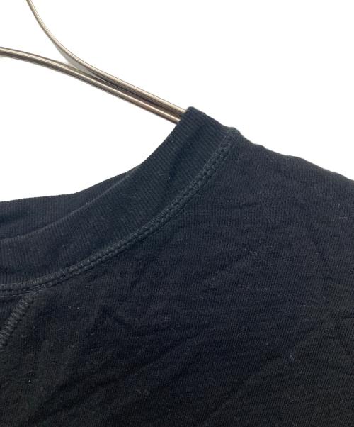 Porter Classic（ポータークラシック）Porter Classic (ポータークラシック) ピースコットンクルーネックスウェット/PEACE COTTON CREW NECK ブラック サイズ:XXLの古着・服飾アイテム