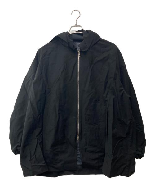 digawel（ディガウェル）DIGAWEL (ディガウェル) F/CE. (エフシーイー) ウールフーデッドジャケット/STLTH ジップ フーディー ブラック サイズ:2の古着・服飾アイテム