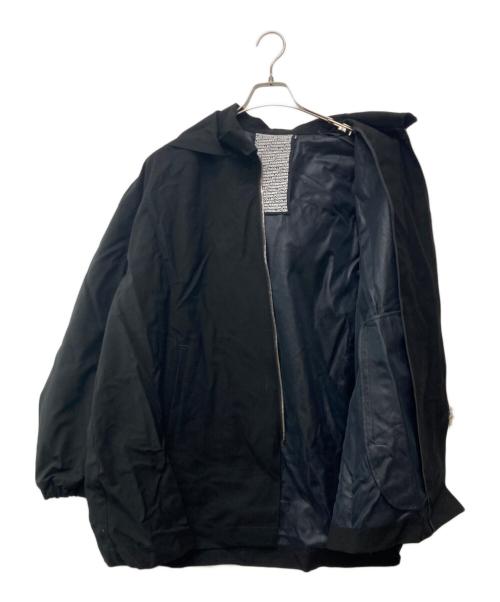 digawel（ディガウェル）DIGAWEL (ディガウェル) F/CE. (エフシーイー) ウールフーデッドジャケット/STLTH ジップ フーディー ブラック サイズ:2の古着・服飾アイテム