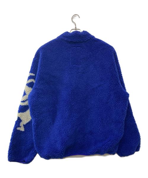 LQQK STUDIO（ルックスタジオ）LQQK STUDIO (ルックスタジオ) KOKOPELLI FLEECEフリースジャケット ブルー サイズ:XXLの古着・服飾アイテム