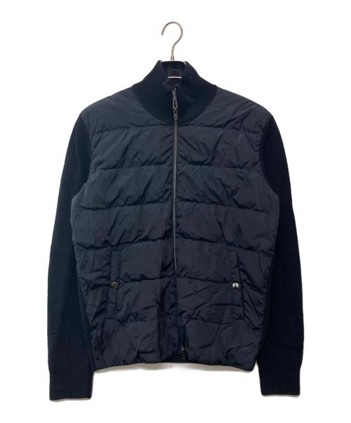 HERNO（ヘルノ）HERNO (ヘルノ) アルデシア＆フィンガル カーディガン/ARDESIA & FINGAL BOMBER ネイビー サイズ:50の古着・服飾アイテム