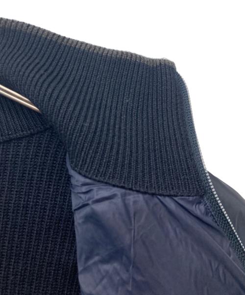 HERNO（ヘルノ）HERNO (ヘルノ) アルデシア＆フィンガル カーディガン/ARDESIA & FINGAL BOMBER ネイビー サイズ:50の古着・服飾アイテム