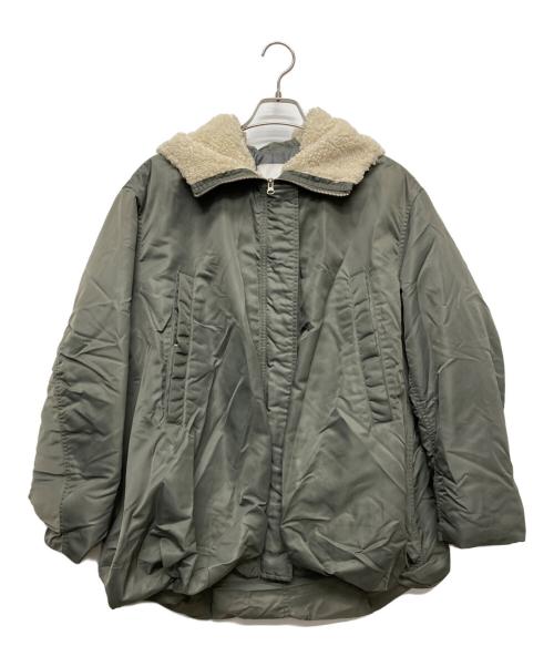 CLANE（クラネ）CLANE (クラネ) 	BALLOON DESIGN HOODED N3B オリーブ サイズ:１の古着・服飾アイテム
