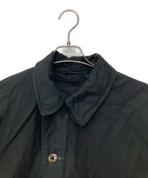 Swedish Army（スウェーデン軍）Swedish Army (スウェーデン軍) 後染めM59フィールドコート ブラック サイズ:C56の古着・服飾アイテム