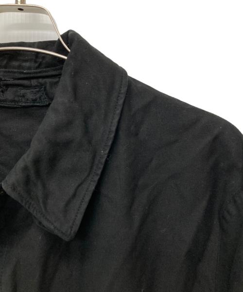 Swedish Army（スウェーデン軍）Swedish Army (スウェーデン軍) 後染めM59フィールドコート ブラック サイズ:C56の古着・服飾アイテム