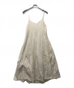 LIFESTYLISTライフスタイリスト）の古着「キャミソールワンピース」｜アイボリー