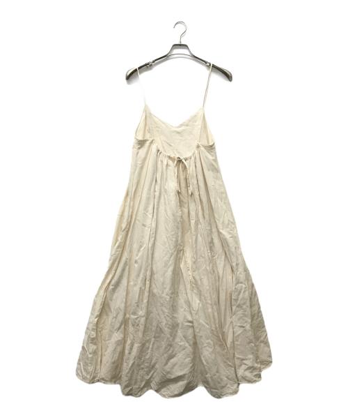 LIFESTYLIST（ライフスタイリスト）LIFESTYLIST (ライフスタイリスト) キャミソールワンピース アイボリー サイズ:Ⅿの古着・服飾アイテム
