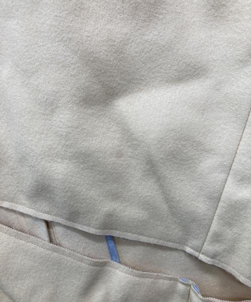 sacai（サカイ）sacai (サカイ) ウールジップメルトンスカート//WOOL MELTON SKIRT アイボリーの古着・服飾アイテム