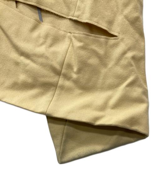 sacai（サカイ）sacai (サカイ) ウールジップメルトンスカート//WOOL MELTON SKIRT アイボリーの古着・服飾アイテム