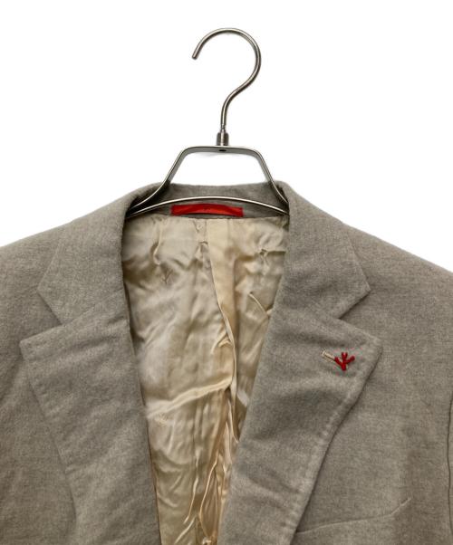 ISAIA（イザイア）ISAIA (イザイア) WAKO (ワコー) 別注ウールカシミヤ2Bジャケット ベージュ サイズ:527Rの古着・服飾アイテム