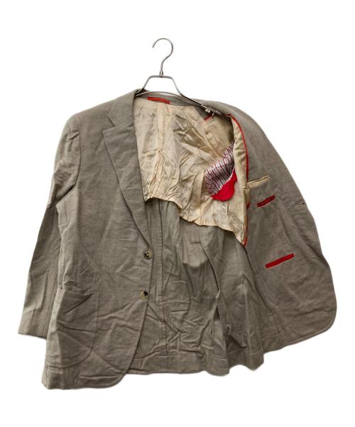 ISAIA（イザイア）ISAIA (イザイア) WAKO (ワコー) 別注ウールカシミヤ2Bジャケット ベージュ サイズ:527Rの古着・服飾アイテム