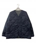 THE NORTHFACE PURPLELABELザ・ノースフェイス パープルレーベル）の古着「フィールドリバーシブルダウンカーディガン//Field Reversible Down Cardigan/N24FA086」｜ネイビー