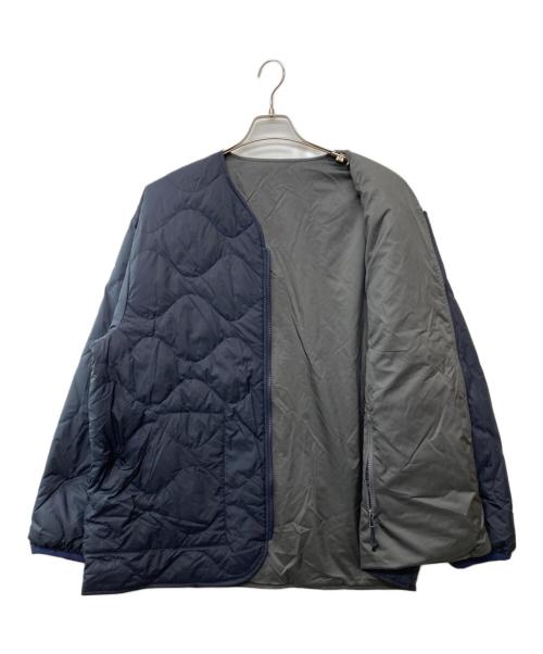 THE NORTHFACE PURPLELABEL（ザ・ノースフェイス パープルレーベル）THE NORTHFACE PURPLELABEL フィールドリバーシブルダウンカーディガン//	Field Reversible Down Cardigan/N24FA086 ネイビー サイズ:XLの古着・服飾アイテム