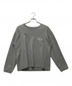 Hysteric Glamour×WIND AND SEAヒステリックグラマー×ウィンダンシー）の古着「コラボロゴプリントカットソー」｜グレー