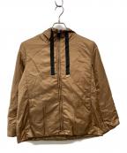 MaxMara THE CUBEマックスマーラ ザ キューブ）の古着「パデッドナイロンジャケット」｜ベージュ