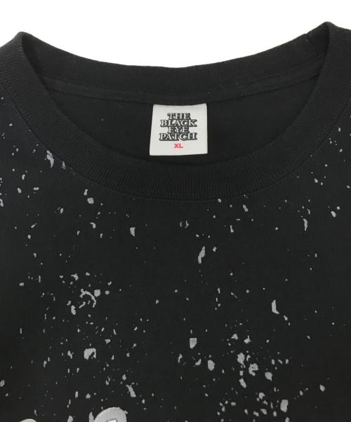 THE BLACK EYE PATCH（ブラックアイパッチ）THE BLACK EYE PATCH (ブラックアイパッチ) プリントカットソー ブラック サイズ:XLの古着・服飾アイテム