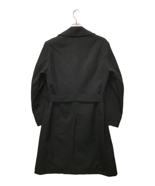 COMME des GARCONS HOMME DEUX（コムデギャルソン オム ドゥ）COMME des GARCONS HOMME DEUX (コムデギャルソン オム ドゥ) ウールギャバジントレンチコート ブラック サイズ:SIZE Sの古着・服飾アイテム