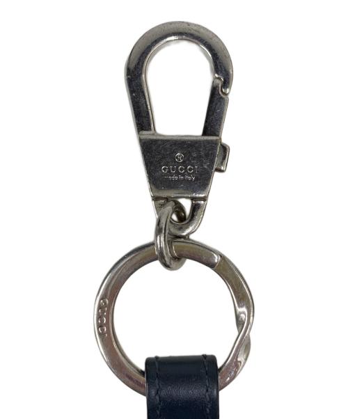 GUCCI（グッチ）GUCCI (グッチ) グッチシマGGキーリング ネイビーの古着・服飾アイテム