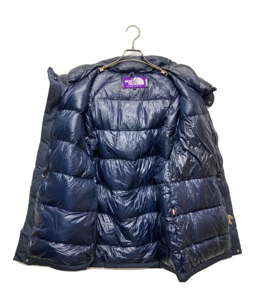 THE NORTHFACE PURPLELABEL（ザ・ノースフェイス パープルレーベル）THE NORTHFACE PURPLELABEL (ザ・ノースフェイス パープルレーベル) バーチカルセロー ダウンジャケット ネイビー サイズ:Mの古着・服飾アイテム