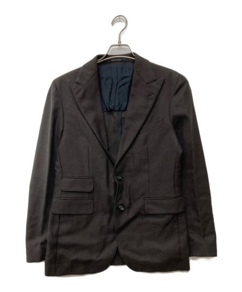 TAGLIATORE（タリアトーレ）TAGLIATORE (タリアトーレ) Brilla per il gusto (ブリッラ ペル イルグースト) ウール2Bジャケット ブラウン サイズ:46/7Rの古着・服飾アイテム