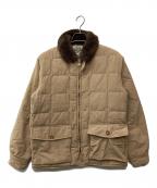 TOYS MCCOYトイズマッコイ）の古着「スティーブ・マックイーン キルティングダウンジャケット」｜ブラウン