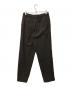MARKAWARE (マーカウェア) イージーツイルテーパードパンツ ブラウン サイズ:SIZE 3：10000円