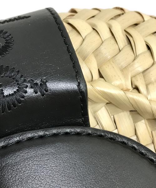 Chloe（クロエ）Chloe (クロエ) クロエ センス ミディアム バスケット ベージュ×ブラックの古着・服飾アイテム