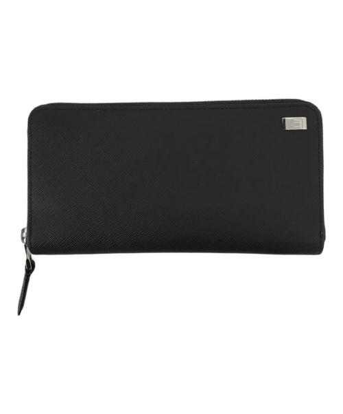 dunhill（ダンヒル）dunhill (ダンヒル) 長財布 ブラックの古着・服飾アイテム