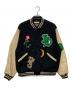 Jieda（ジエダ）の古着「PATCH STADIUM JACKET/Jie-22W-JK04」｜ブラック