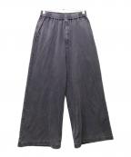 MAISON SPECIALメゾンスペシャル）の古着「Pigment-Dye Sweat Wide Pants」｜パープル