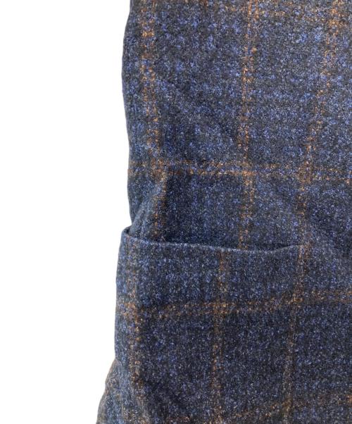 TAGLIATORE（タリアトーレ）TAGLIATORE (タリアトーレ) 2Bチェックテーラードジャケット ネイビー サイズ:46/Rの古着・服飾アイテム