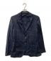 TAGLIATORE（タリアトーレ）の古着「2Bチェックテーラードジャケット」｜ネイビー
