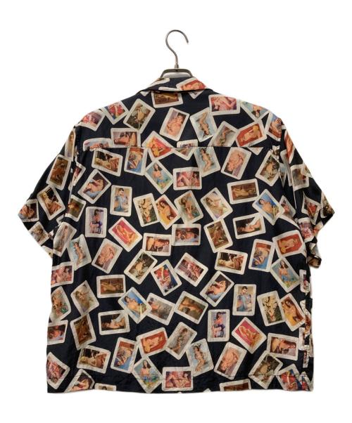 jieda（ジエダ）Jieda (ジエダ) ヌードオープンカラーシャツ グリーン サイズ:1の古着・服飾アイテム