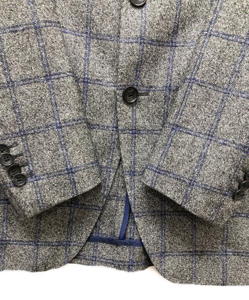 TAGLIATORE（タリアトーレ）TAGLIATORE (タリアトーレ) Brilla per il gusto (ブリッラ ペル イルグースト) 別注2Bチェックセットアップスーツ グレー×ネイビー サイズ:SIZE 44/7Rの古着・服飾アイテム
