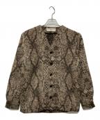 Sefrセファ）の古着「シャギーモヘア カーディガン/JURG」｜ブラウン