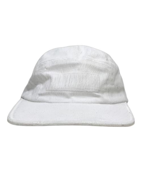 SUPREME（シュプリーム）SUPREME (シュプリーム) MM6 Maison Margiela (エムエムシックス メゾンマルジェラ) コラボキャップ ホワイト サイズ:SIZE Freeの古着・服飾アイテム