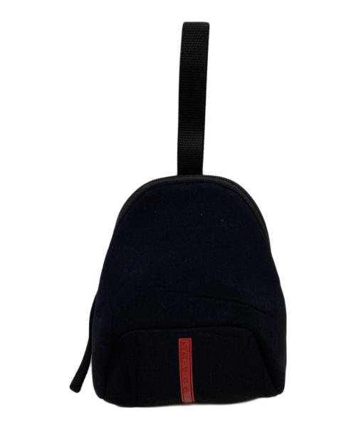 PRADA SPORTS（プラダスポーツ）PRADA SPORTS (プラダスポーツ) ボンディングミニポーチ ブラックの古着・服飾アイテム