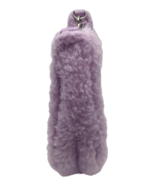 MARC JACOBS（マークジェイコブズ）MARC JACOBS (マークジェイコブズ) ボアワンショルダーバッグ/The Teddy J Marc Curve Lilac パープルの古着・服飾アイテム
