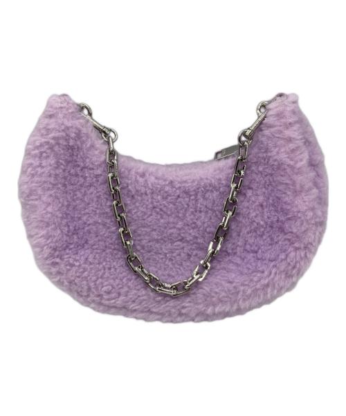 MARC JACOBS（マークジェイコブズ）MARC JACOBS (マークジェイコブズ) ボアワンショルダーバッグ/The Teddy J Marc Curve Lilac パープルの古着・服飾アイテム