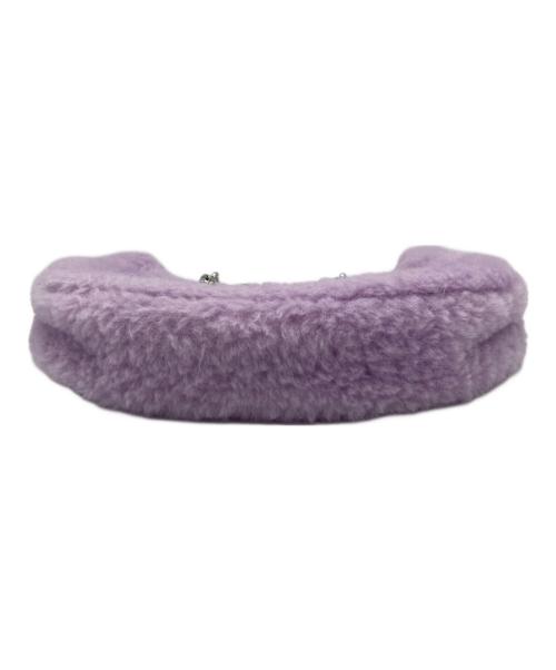 MARC JACOBS（マークジェイコブズ）MARC JACOBS (マークジェイコブズ) ボアワンショルダーバッグ/The Teddy J Marc Curve Lilac パープルの古着・服飾アイテム