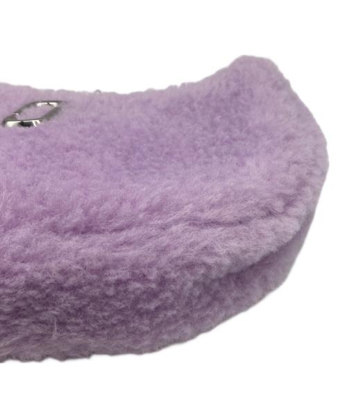 MARC JACOBS（マークジェイコブズ）MARC JACOBS (マークジェイコブズ) ボアワンショルダーバッグ/The Teddy J Marc Curve Lilac パープルの古着・服飾アイテム