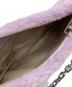 中古・古着 MARC JACOBS (マークジェイコブズ) ボアワンショルダーバッグ/The Teddy J Marc Curve Lilac パープル：15000円