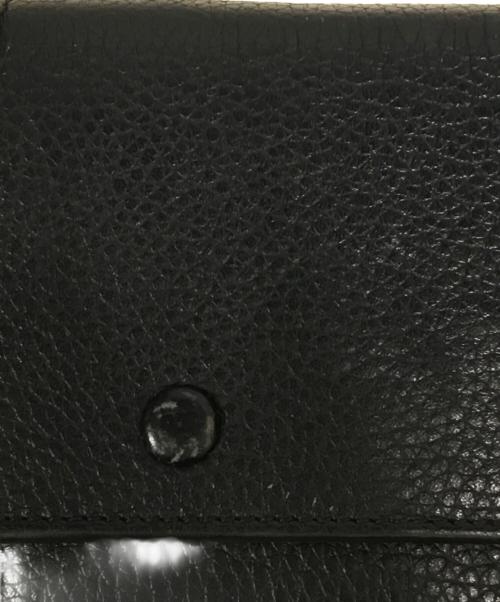 CELINE（セリーヌ）CELINE (セリーヌ) ラージフラップウォレット ネイビーの古着・服飾アイテム