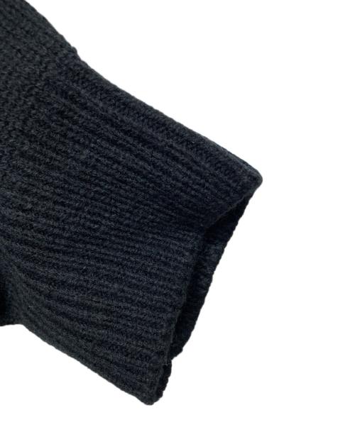 Hysteric Glamour（ヒステリックグラマー）Hysteric Glamour (ヒステリックグラマー) NAKED FACE編込 セーター ブラック サイズ:Mの古着・服飾アイテム