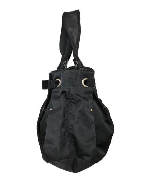 Salvatore Ferragamo（サルヴァトーレ フェラガモ）Salvatore Ferragamo (サルヴァトーレ フェラガモ) ヴァラリボン ハンドバッグ ブラックの古着・服飾アイテム